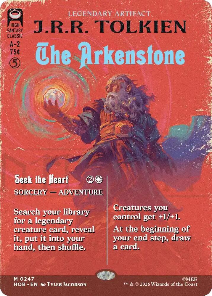 The Arkenstone (Borderless Foil) - The Hobbit (HOB)