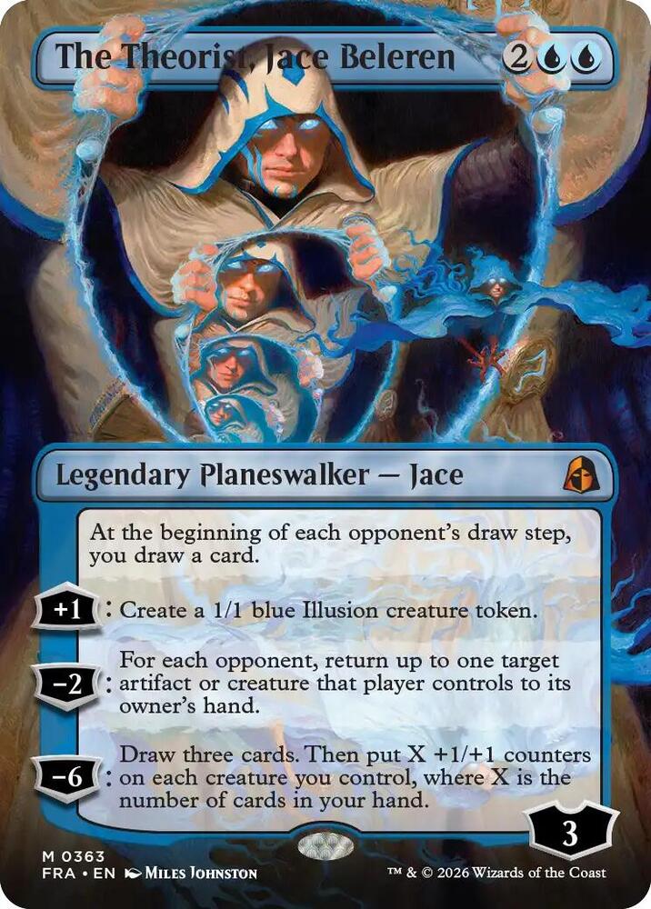 The Theorist, Jace Beleren (Borderless) (0363) - Reality Fracture (FRA)