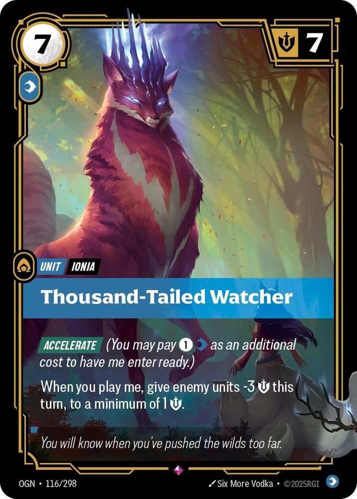 Thousand-Tailed Watcher - Origins (OGN) 116/298
