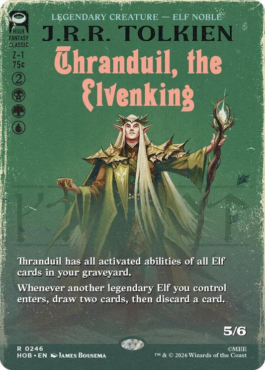 Thranduil, the Elvenking (Borderless) - The Hobbit (HOB)