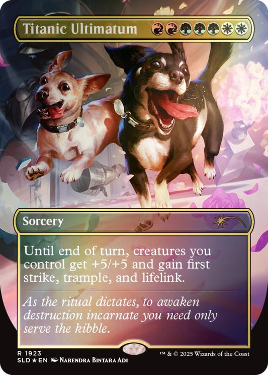 Titanic Ultimatum (1923) (Rainbow Foil) - Secret Lair Drop Series (SLD)