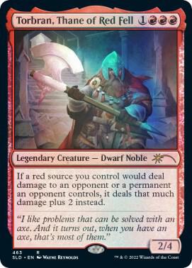 Torbran, Thane of Red Fell (463) - Secret Lair Drop Series (SLD) FOIL