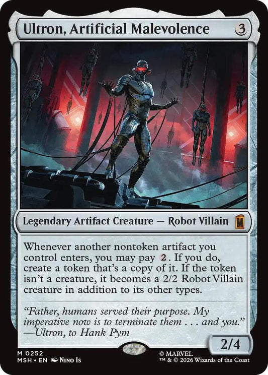 Ultron, Artificial Malevolence - Marvel Super Heroes (MSH)