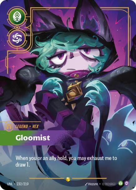 Vex - Gloomist (Overnumbered) - Unleashed (UNL)
