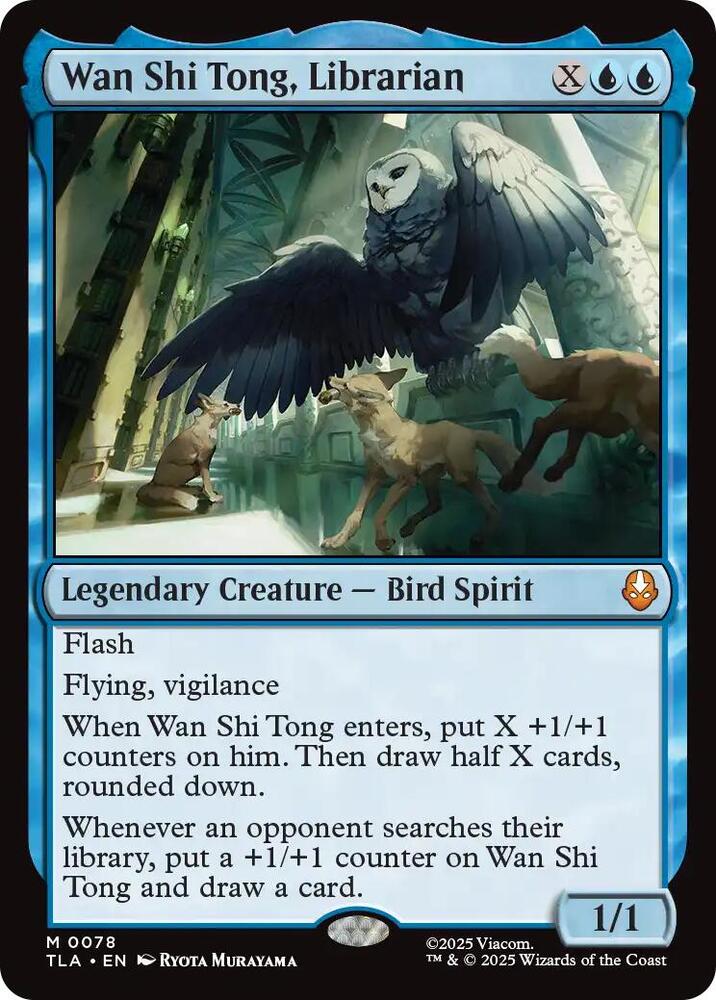 Wan Shi Tong, Librarian (Foil) - Avatar: The Last Airbender (TLA)