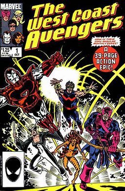 WEST COAST AVENGERS #1 ADAM HUGHES FOIL VAR (NET)