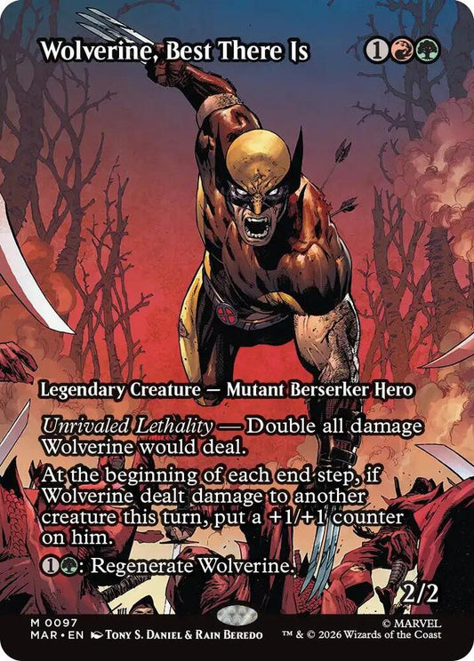 Wolverine, Best There Is (Borderless) - Marvel Universe Eternal-Legal (MAR)