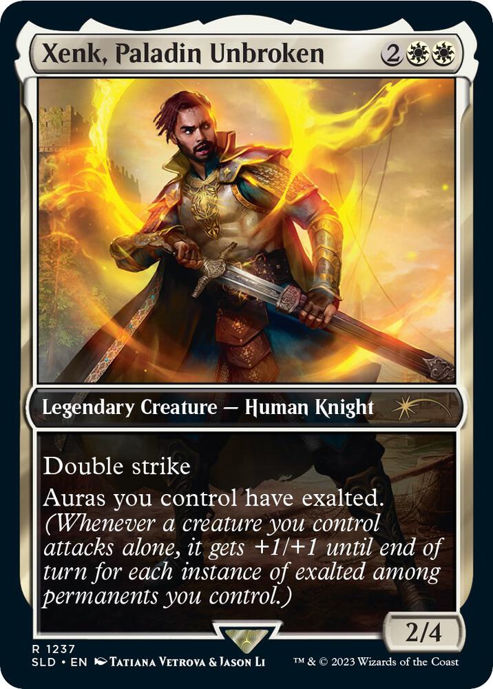 Xenk, Paladin Unbroken - Secret Lair Drop Series (SLD)