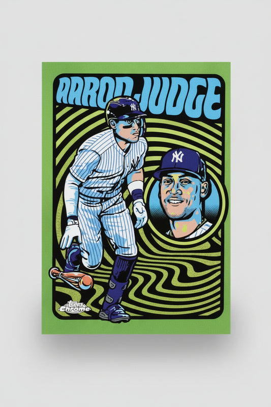 Aaron Judge 2024 Topps Ultra Violet Green SSP