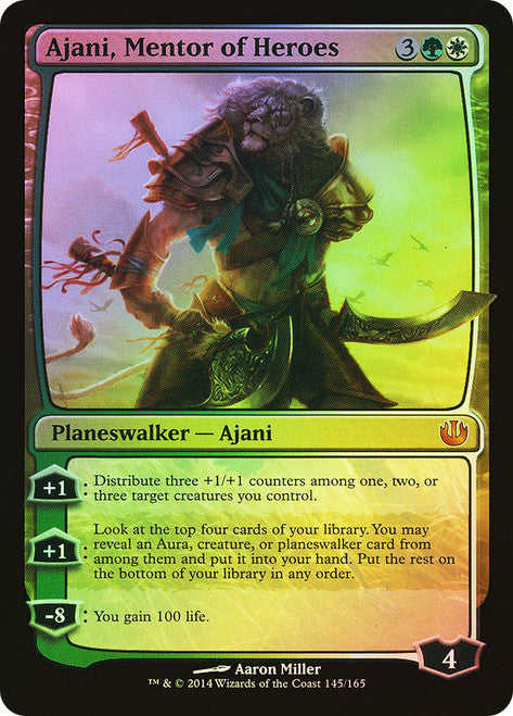 Ajani, Mentor of Heroes 145/165 Foil Mentor of Heroes