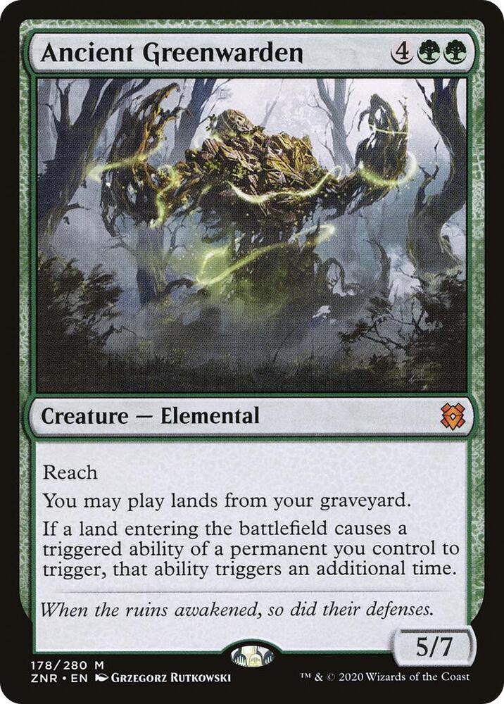 Ancient Greenwarden - Zendikar Rising (ZNR) 178
