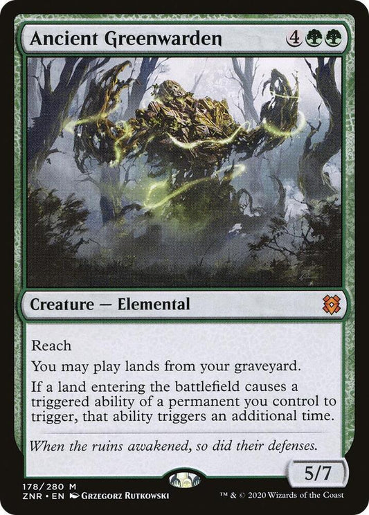 Ancient Greenwarden - Zendikar Rising (ZNR) 178