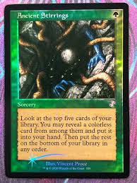 Ancient Stirrings Foil Time Spiral #355