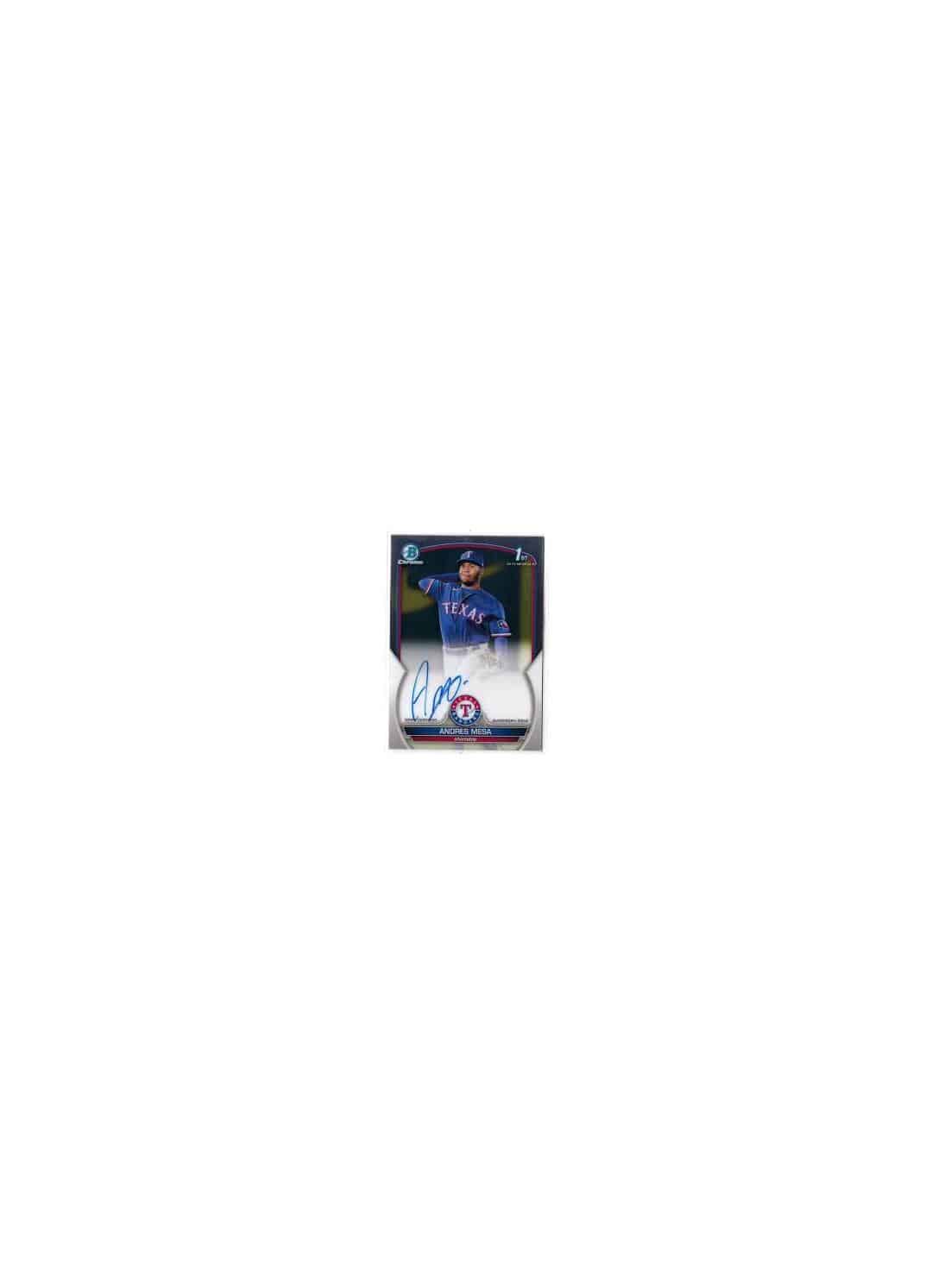 Andres Mesa 1st Bowman Chrome Auto 2023 #CPA-AM