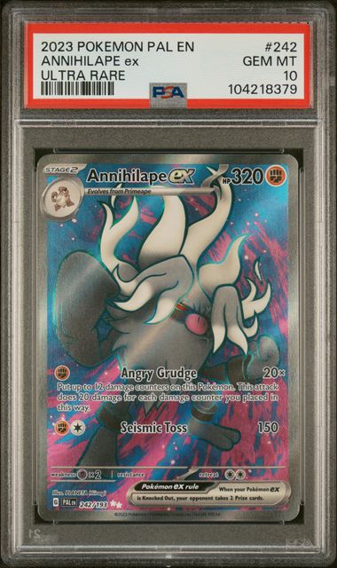 2023 POKEMON PAL EN-PALDEA EVOLVED #242 ANNIHILAPE ex ULTRA RARE