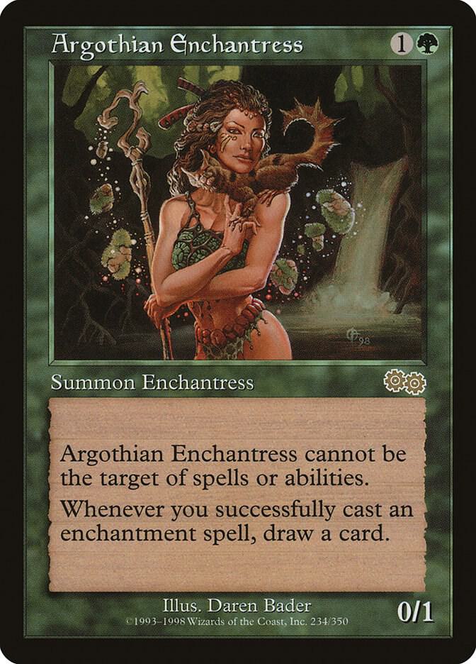 Argothian Enchantress - Urza's Saga (USG) 234/350
