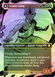 Avatar Aang Borderless Foil 0308 TLA