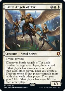 Battle Angels of Tyr - Commander Legends: Battle for Baldur's Gate (CLB) 009/361