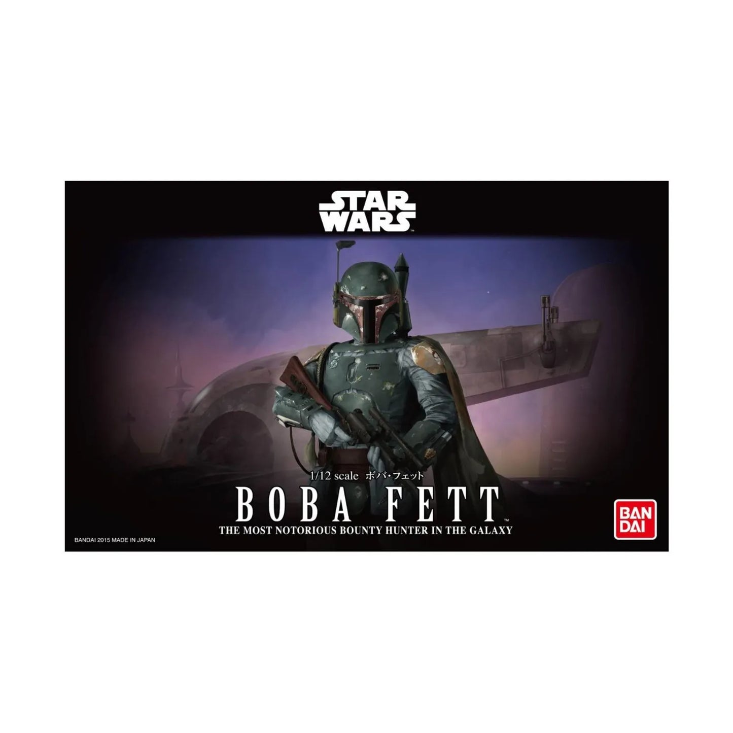 Boba Fett "Star Wars", Bandai Hobby Star Wars Character Line 1/12