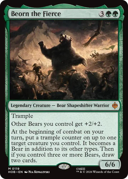 Beorn the Fierce - The Hobbit (HOB)