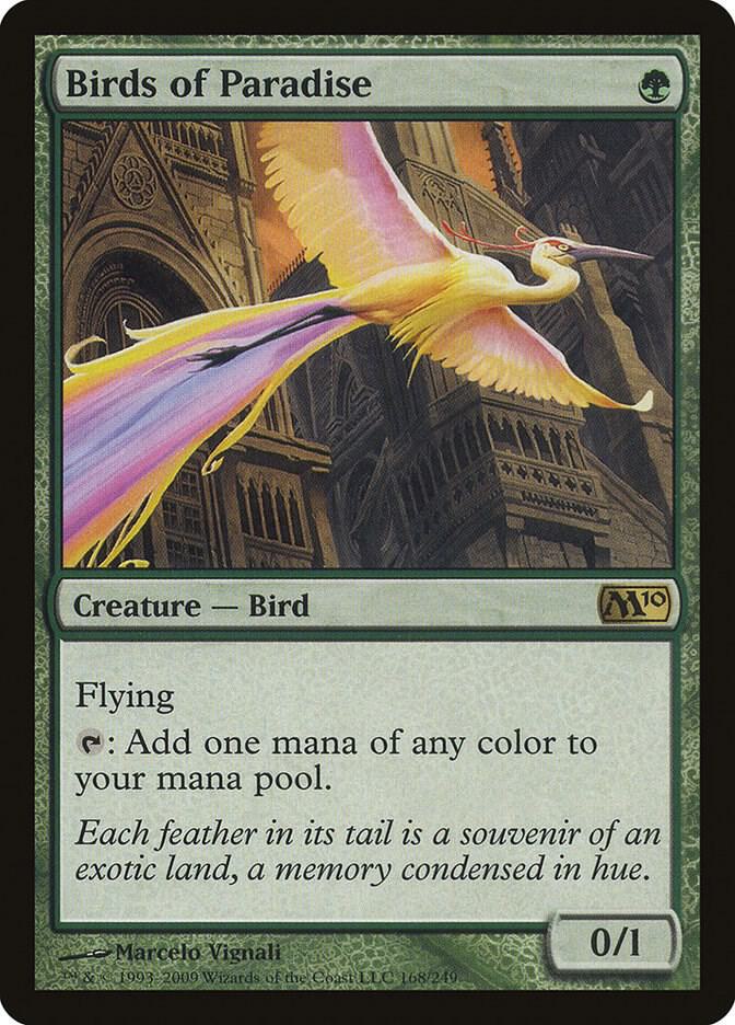 Birds of Paradise 168/249 M10