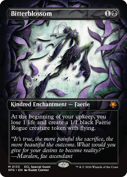 Bitterblossom Showcase Borderless Foil 0133 SPG