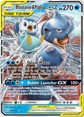 Blastoise & Piplup GX Tag Team 38/236