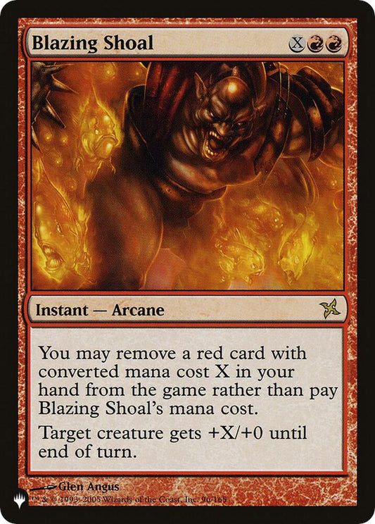 Blazing Shoal 96/165 List Reprints
