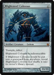 Blightsteel Colossus 99/155 Mirrodin Besieged