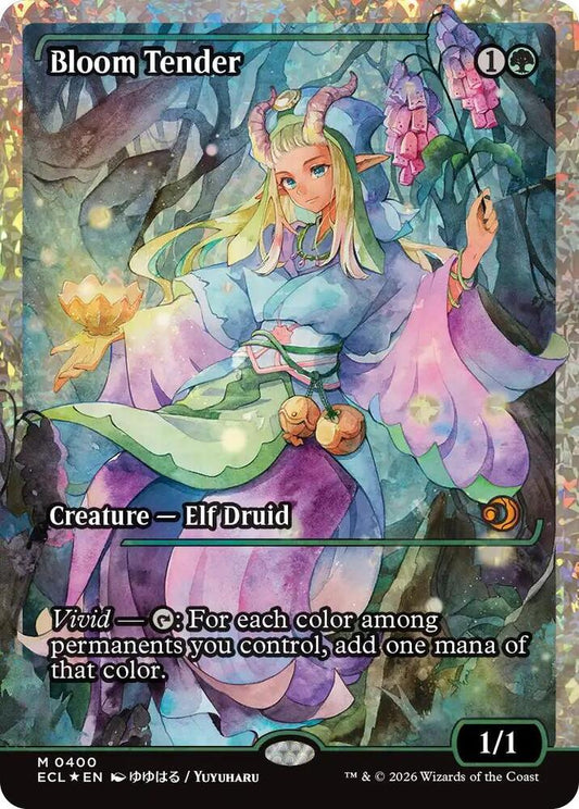 Bloom Tender (0400) (Showcase) (Fracture Foil) - Lorwyn Eclipsed (ECL)