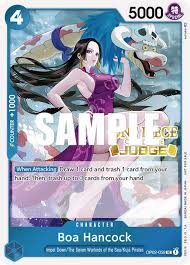 Boa Hancock One Piece Judge Card OP02-059