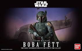 BobaFett Star Wars Bandai Hobby 1/12 Scale Kit
