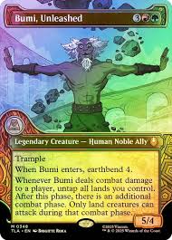 Bumi, Unleashed 0348 TLA Showcase Foil