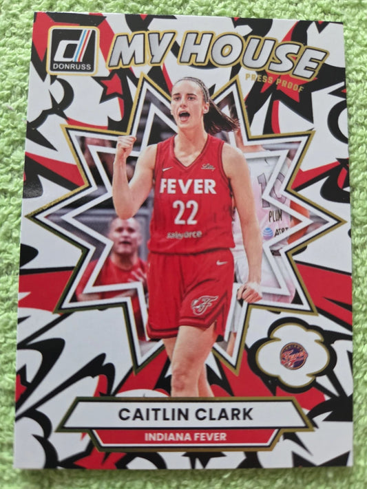 2025 Donruss Caitlyn Clark My House Gold