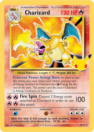 Charizard Celebrations 25th Holo 4/102 LP
