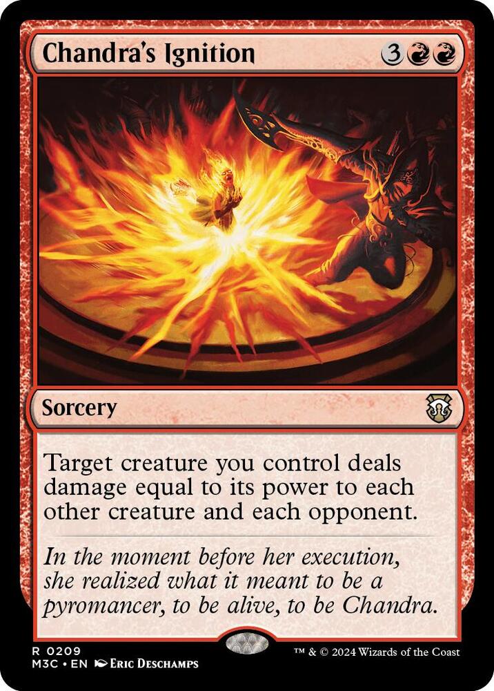 Chandra's Ignition - Commander: Modern Horizons 3 (M3C)