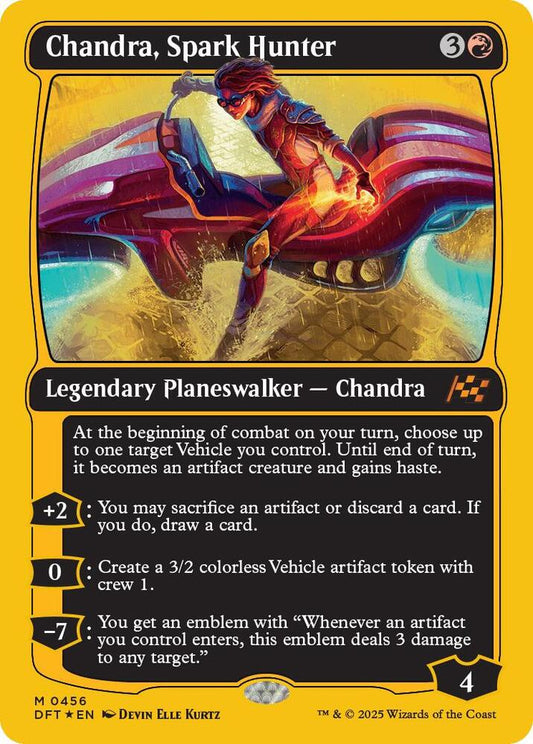 Chandra, Spark Hunter (First-Place Foil) - Aetherdrift (DFT)