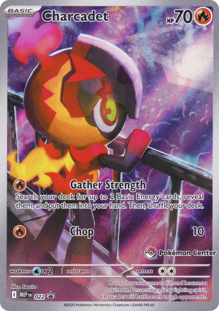 Charcadet MEP 022 Promo Pokemon Center Exclusive