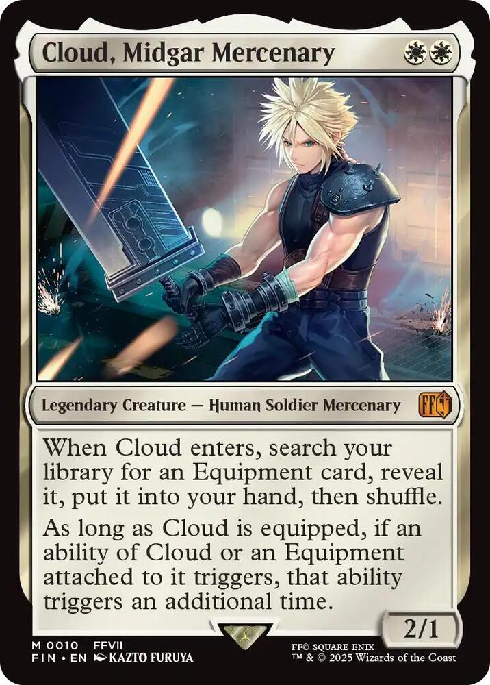 Cloud, Midgar Mercenary 0010 FIN