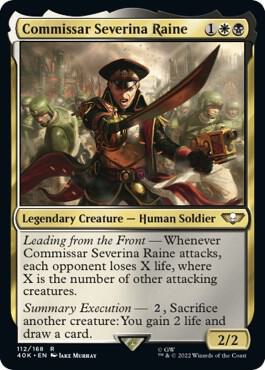 Commissar Severina Raine - Universes Beyond: Warhammer 40,000 (40K)