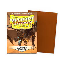 DRAGON SHIELD 100CT BOX MATTE COPPER