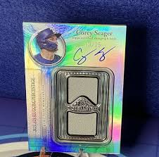 Corey Seager Topps Sterling Double Patch /25 2025