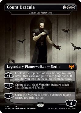 Count Dracula - Sorin the Mirthless - Innistrad: Crimson Vow (VOW) FOIL