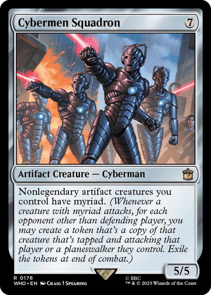 Cybermen Squadron  0176 WHO