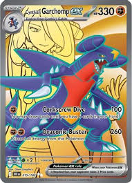 Cynthia's Garchomp EX 215/182 IR