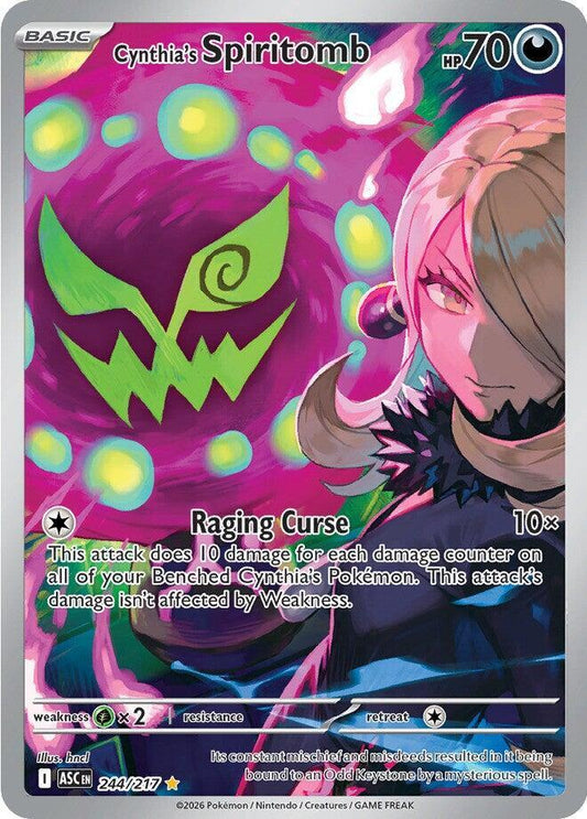 Cynthia's Spiritomb 244/217 ASC