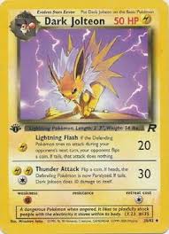 Dark Jolteon 1st Edition Team Rocket 38/82