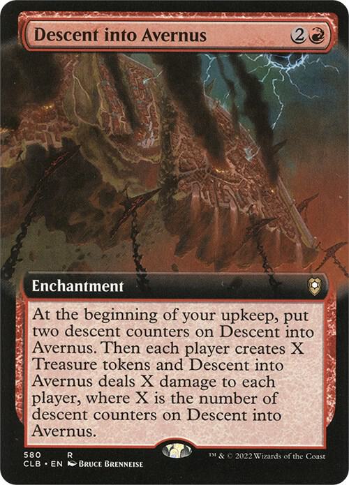 Descent into Avernus (Extended Art) - Commander Legends: Battle for Baldur's Gate (CLB)
