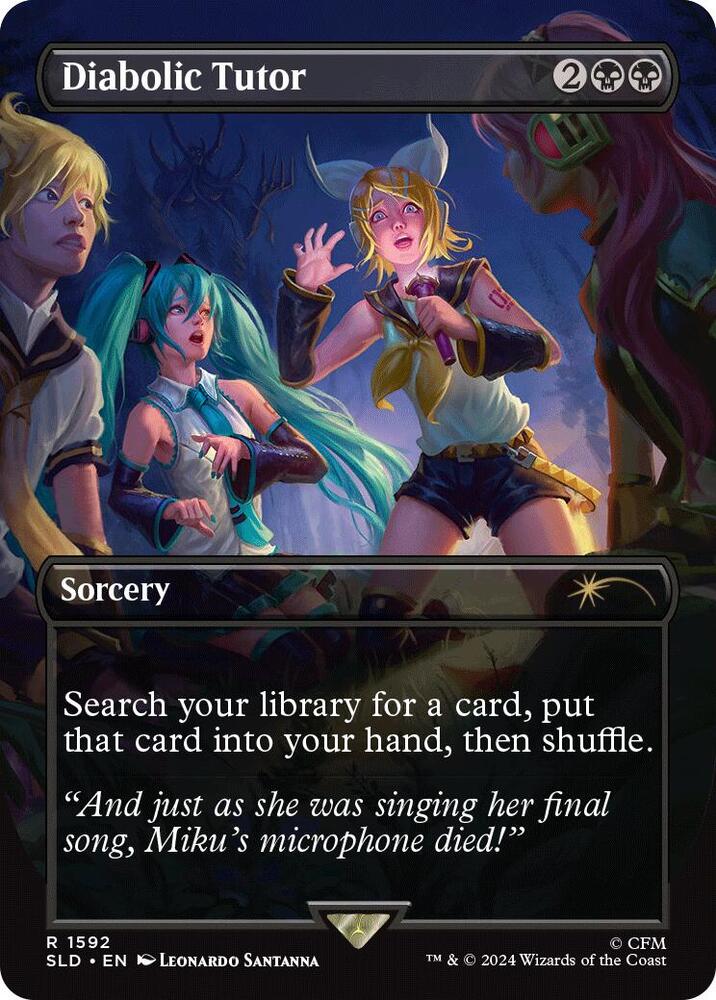 Diabolic Tutor (1592) - Secret Lair Drop Series (SLD)