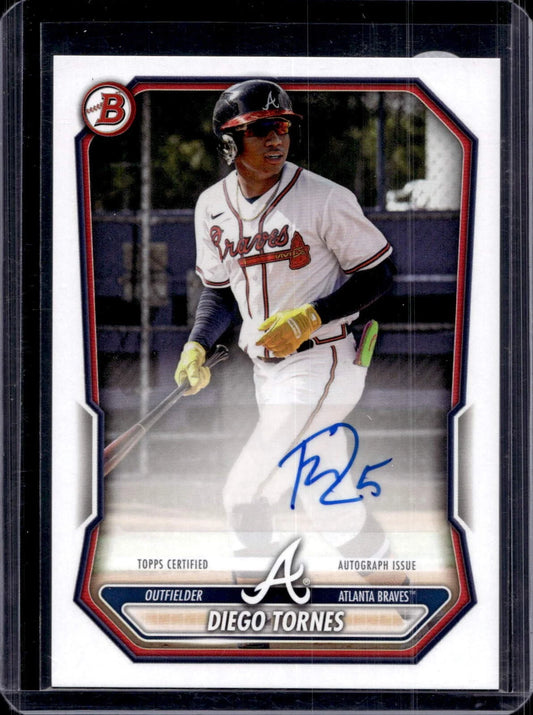 2026 Bowman Diego Tornes Prospect Auto